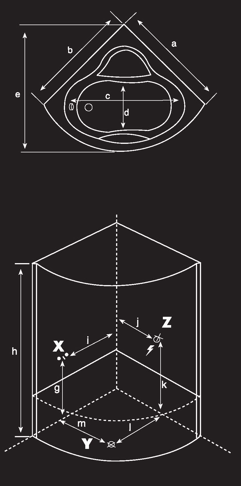 110 x 110 Compact Duş Lüx