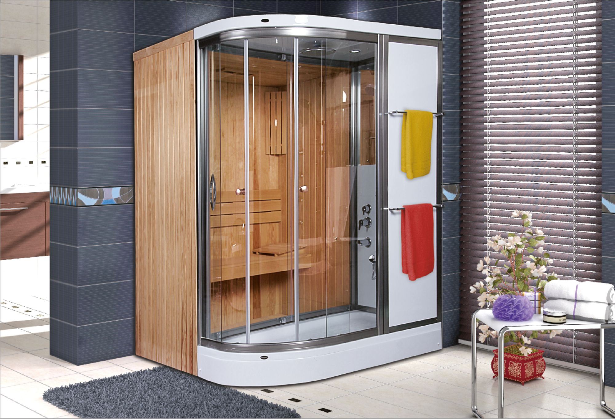 120 x 190 Sauna Compact Oval