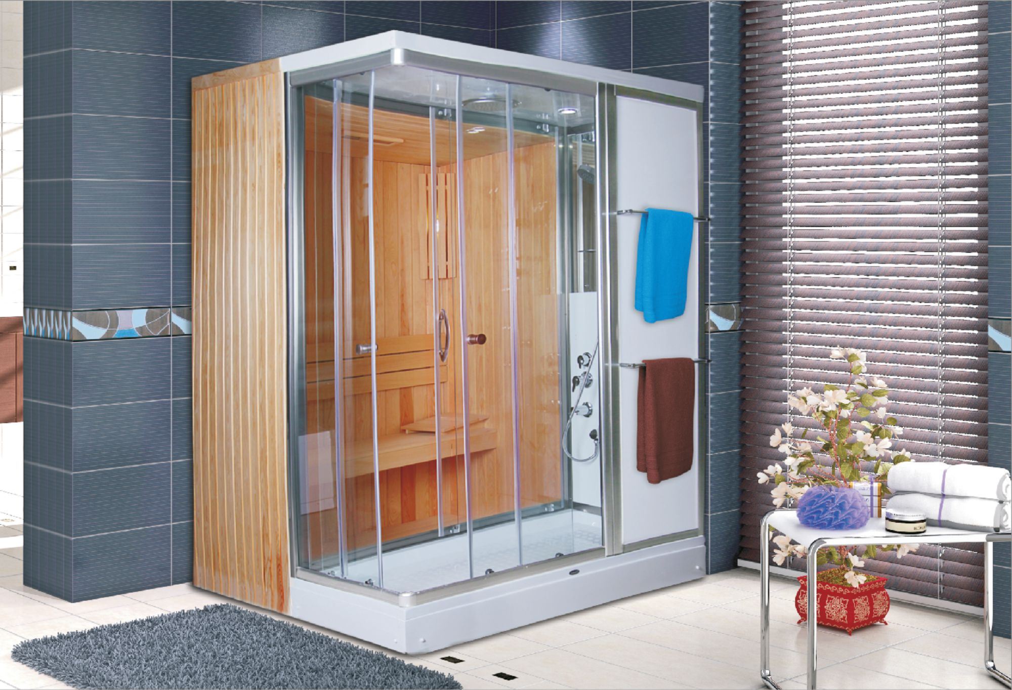 120 x 200 Sauna Compact